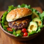 burger bowl recipe