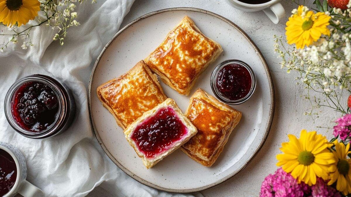 How to Make Delicious Gluten Free Pop Tarts at Home Breakfast Table With Gluten Free Pop Tarts