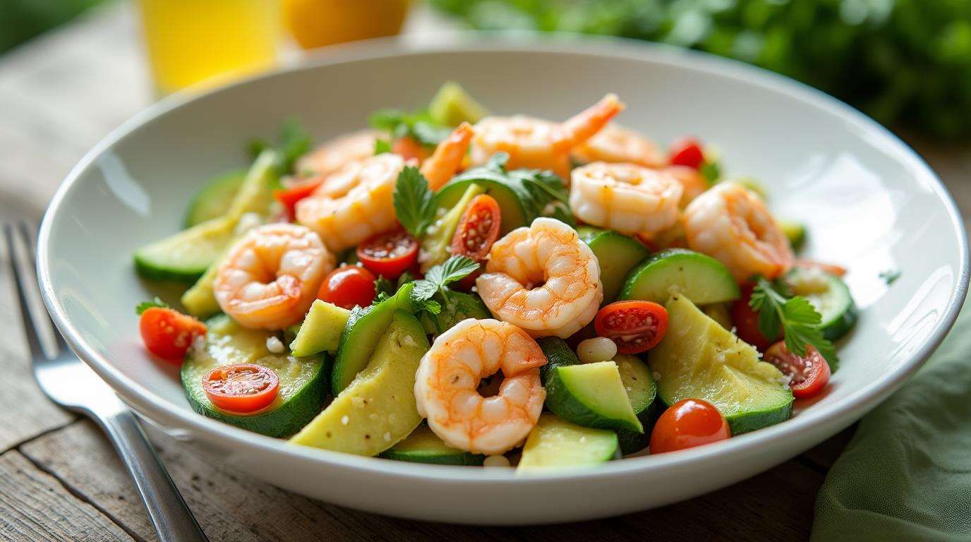 Shrimp Cucumber Salad A Fresh Summer Dish