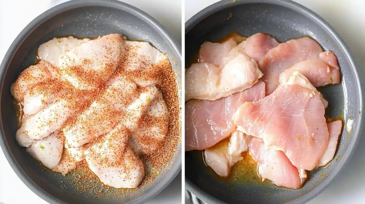 One Pan Coconut Lime Chicken Prep