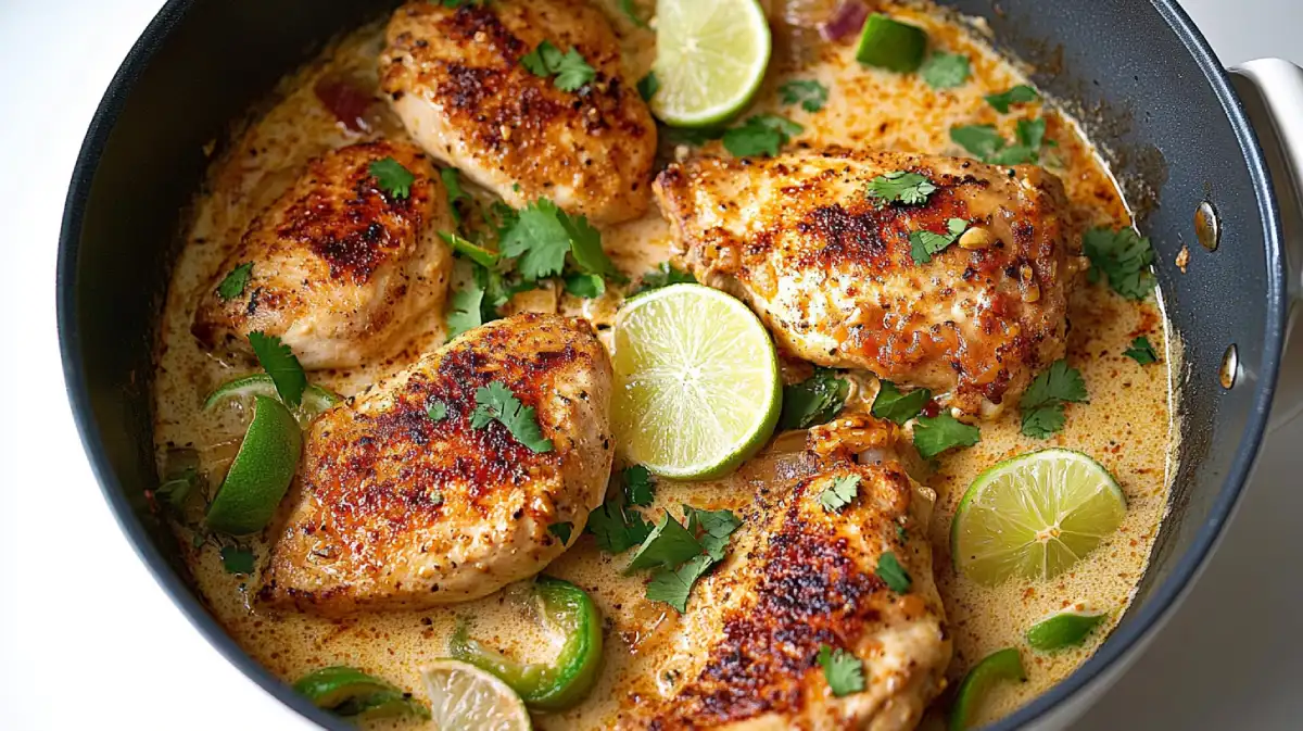 One Pan Coconut Lime Chicken